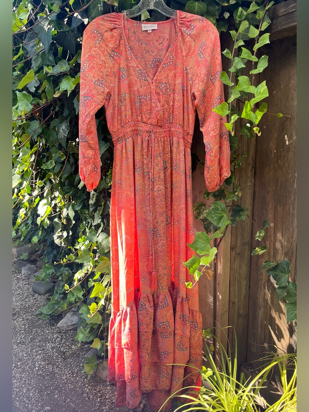 Boemo maxi dress (S)